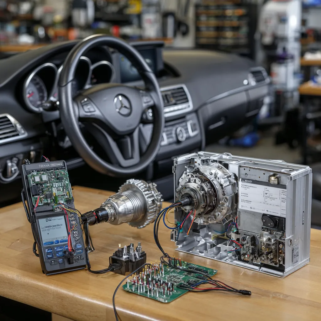 Mercedes ELV Steering Lock Repair (W204) service in Chicago, IL