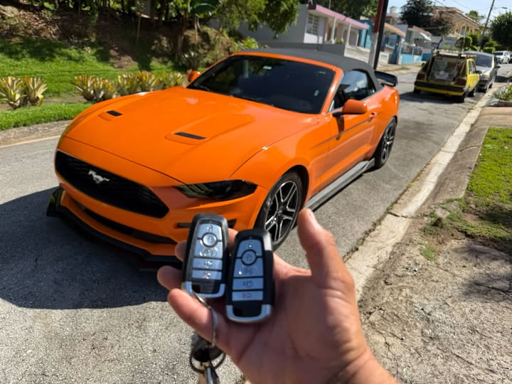 2023 Ford Mustang proximity key replacement job in Clearing, Chicago, after all keys were lost