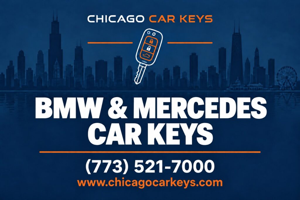 Chicago Car Keys BMW & Mercedes car key service in Chicago