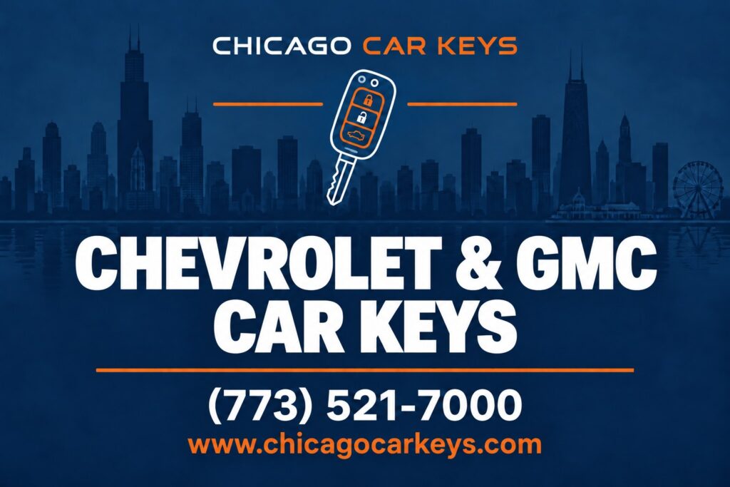 Chicago Car Keys Chevrolet & GMC car key service in Chicago
