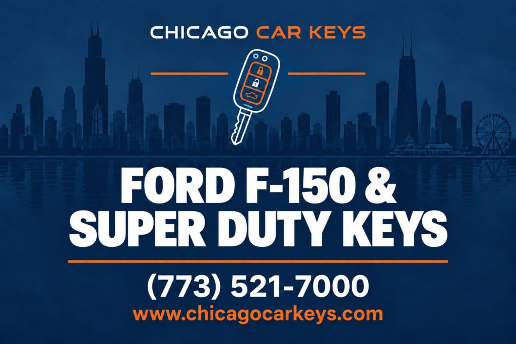 Chicago Car Keys Ford F-150 & Super Duty car key service in Chicago