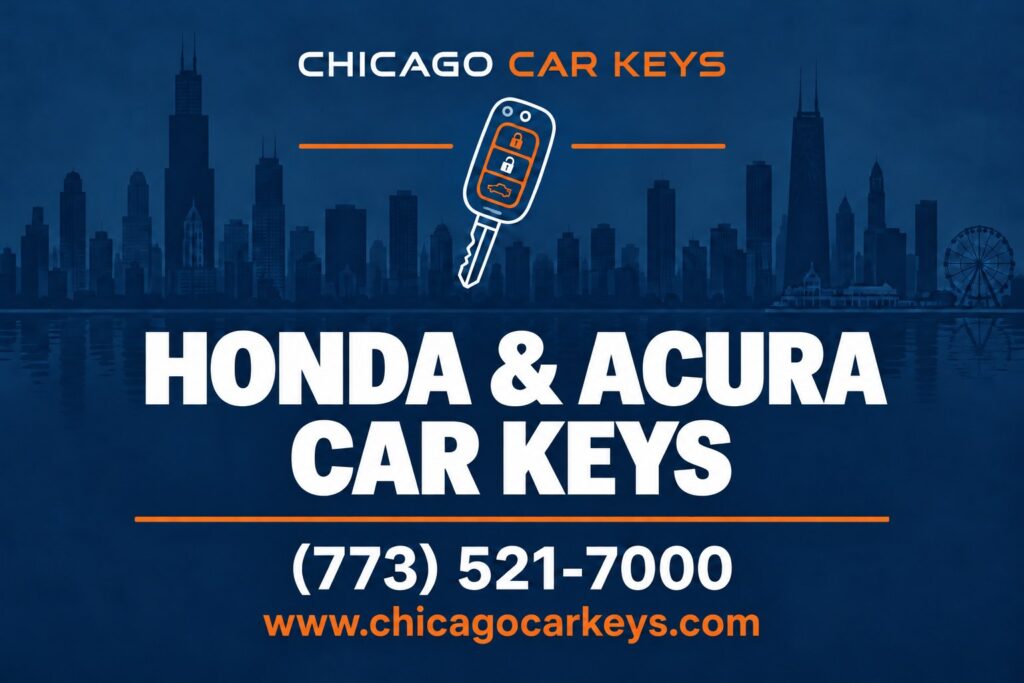 Chicago Car Keys Honda & Acura car key service in Chicago