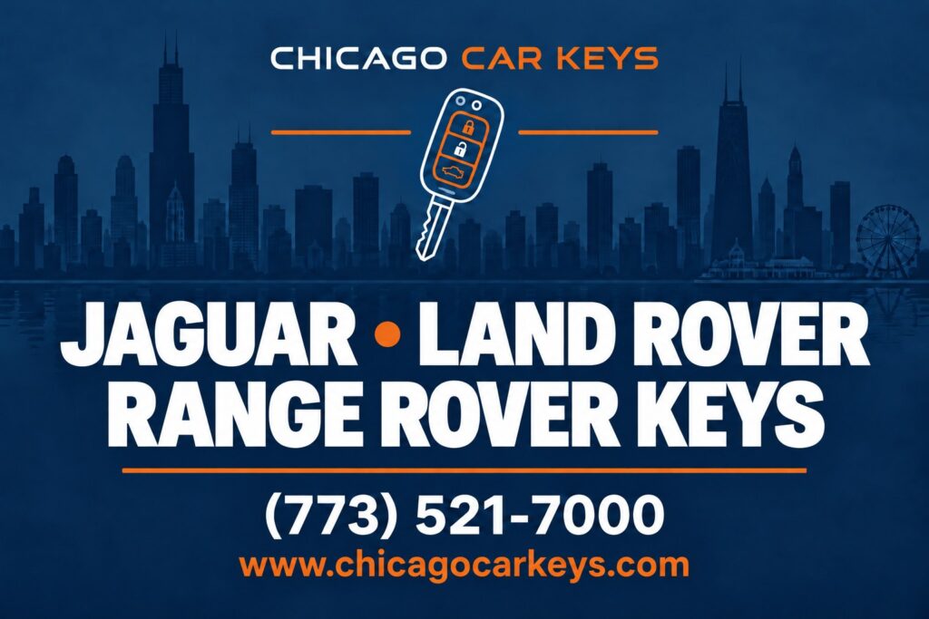 Chicago Car Keys Jaguar, Land Rover & Range Rover car key service in Chicago