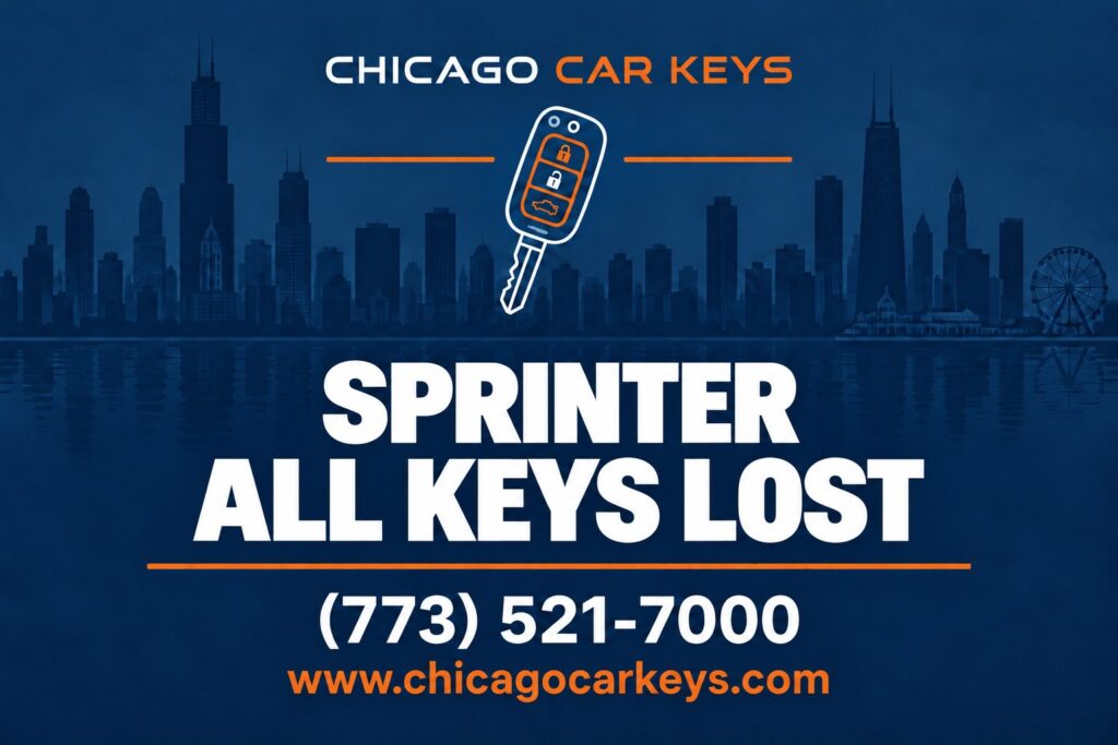 Chicago Car Keys Sprinter All Keys Lost service in Chicago
