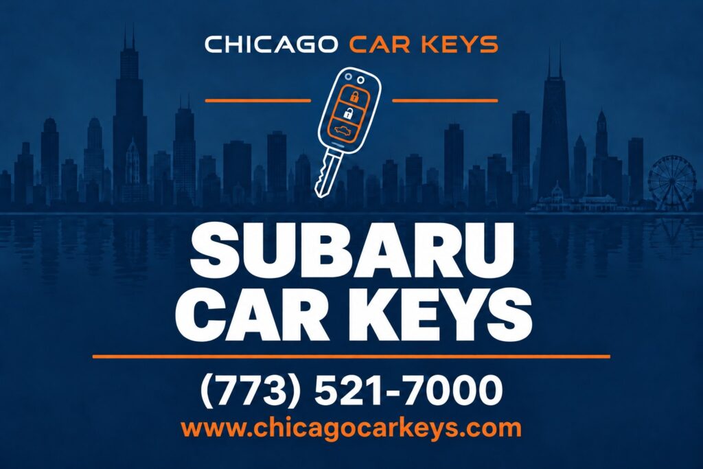 Chicago Car Keys Subaru car key service in Chicago