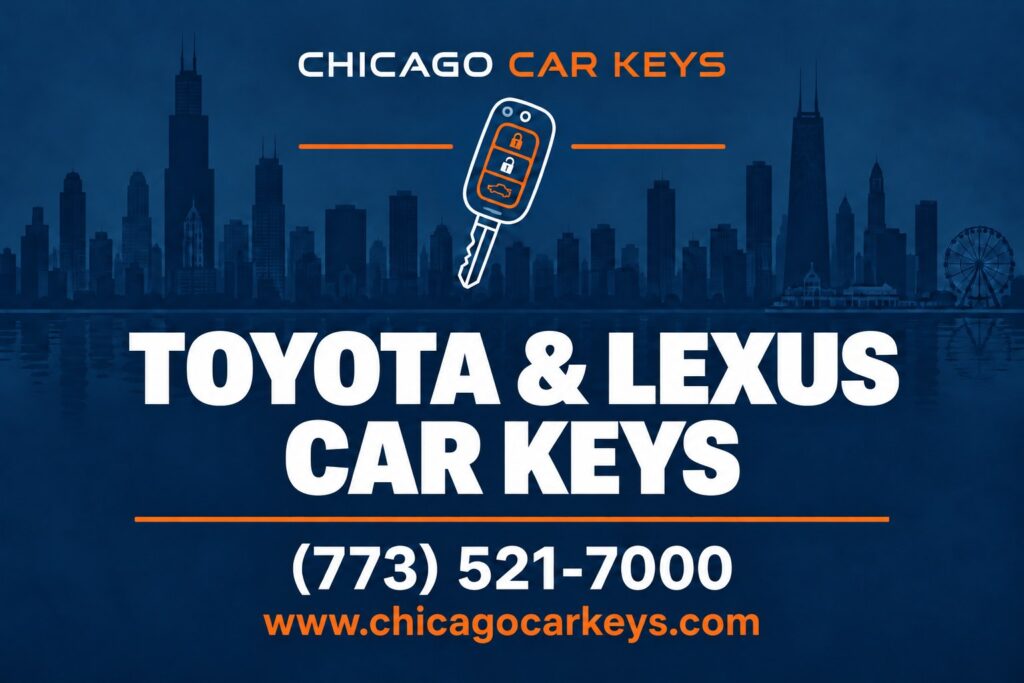 Chicago Car Keys Toyota & Lexus car key service in Chicago