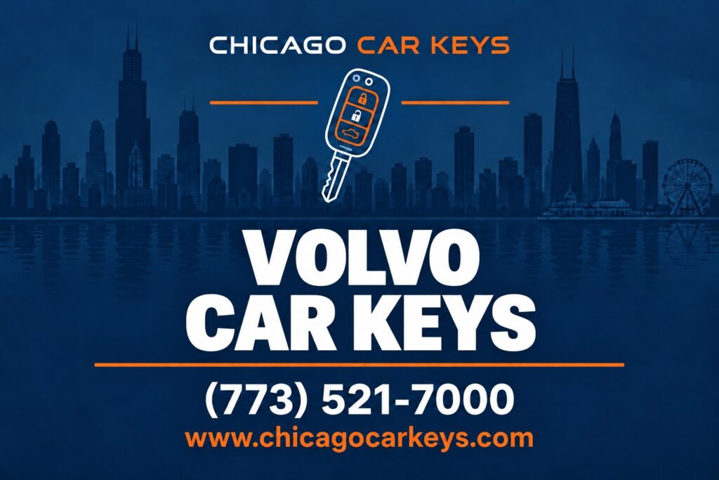 Chicago Car Keys Volvo car key service in Chicago